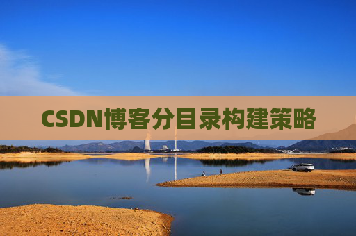 CSDN博客分目录构建策略